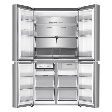 Factory second/Carton damaged Hisense 640 L PureFlex French Door Fridge – Stainless Steel (HRCD640TSW)